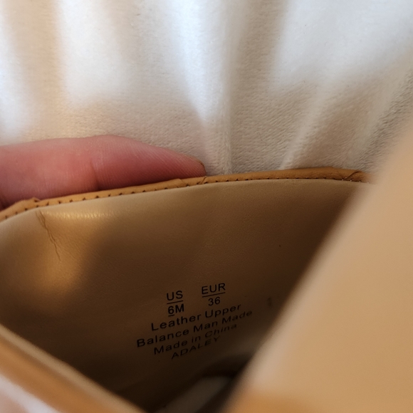 Sam Edleman sandal womens size 6 Adaley woven slide 1" platform open toe leather - Picture 5 of 10